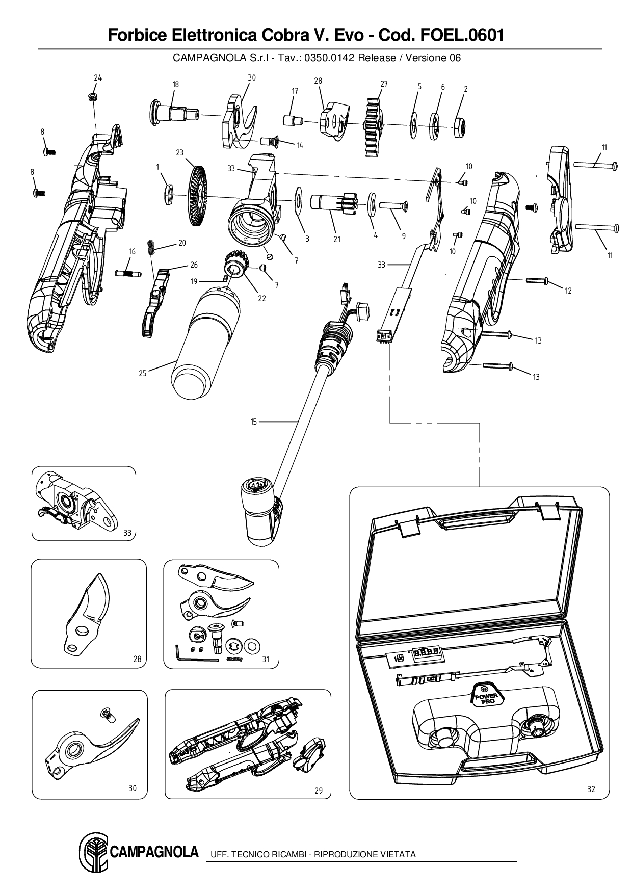 FOEL.0601_Forbice Elettronica Cobra V. Evo